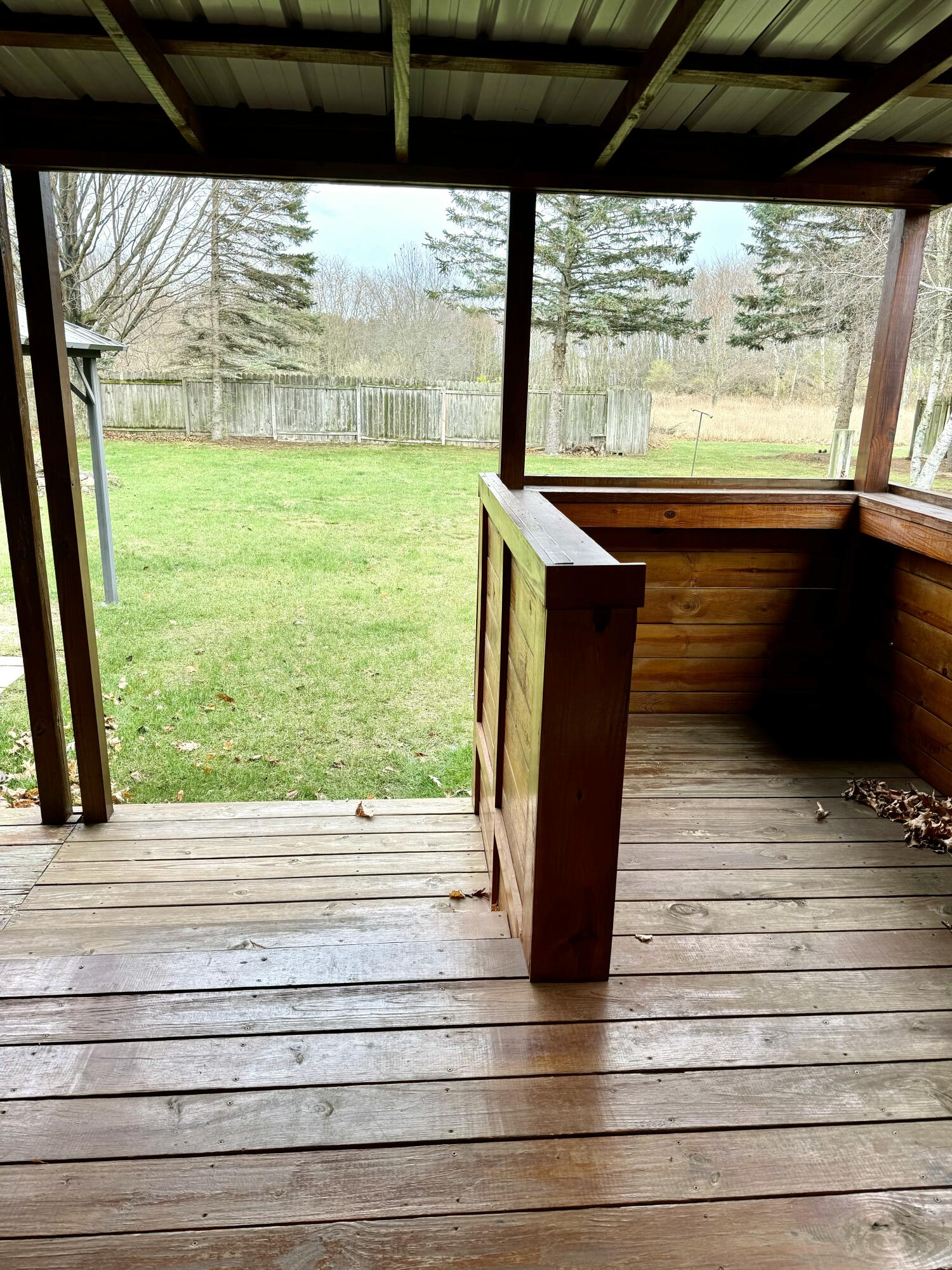 1833 Guthrie Road Manistee, MI 49660 - Photo 4 of 22 Back Deck