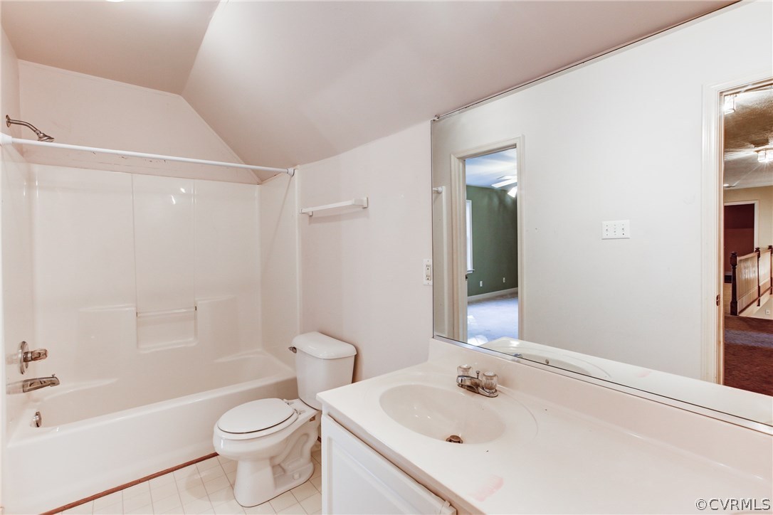 13413 Carters Valley Road Chesterfield, VA 23838 - Photo 17 of 25 a bathroom with a sink toilet and shower