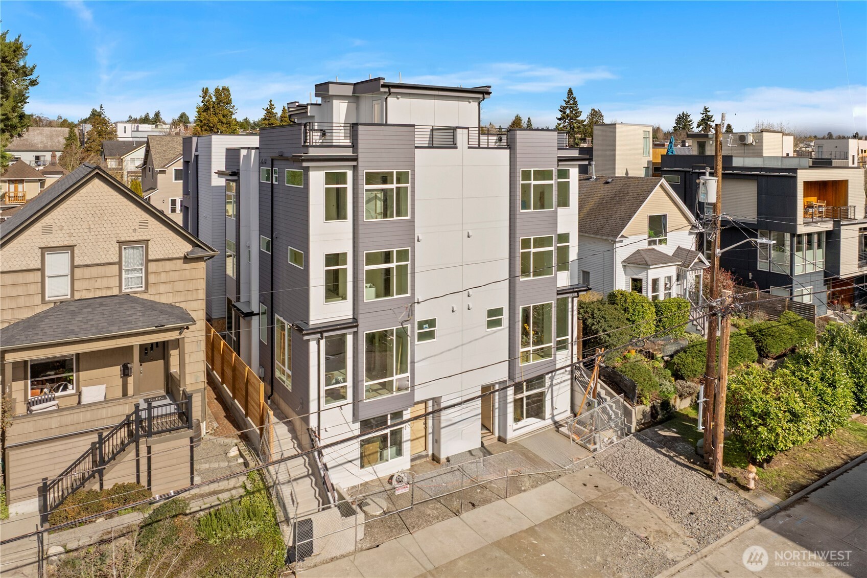 a view of a big yard in front of the house