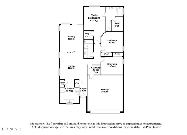 $1,855 | 1072 South 177th Drive, Unit A1, Goodyear, AZ 85338