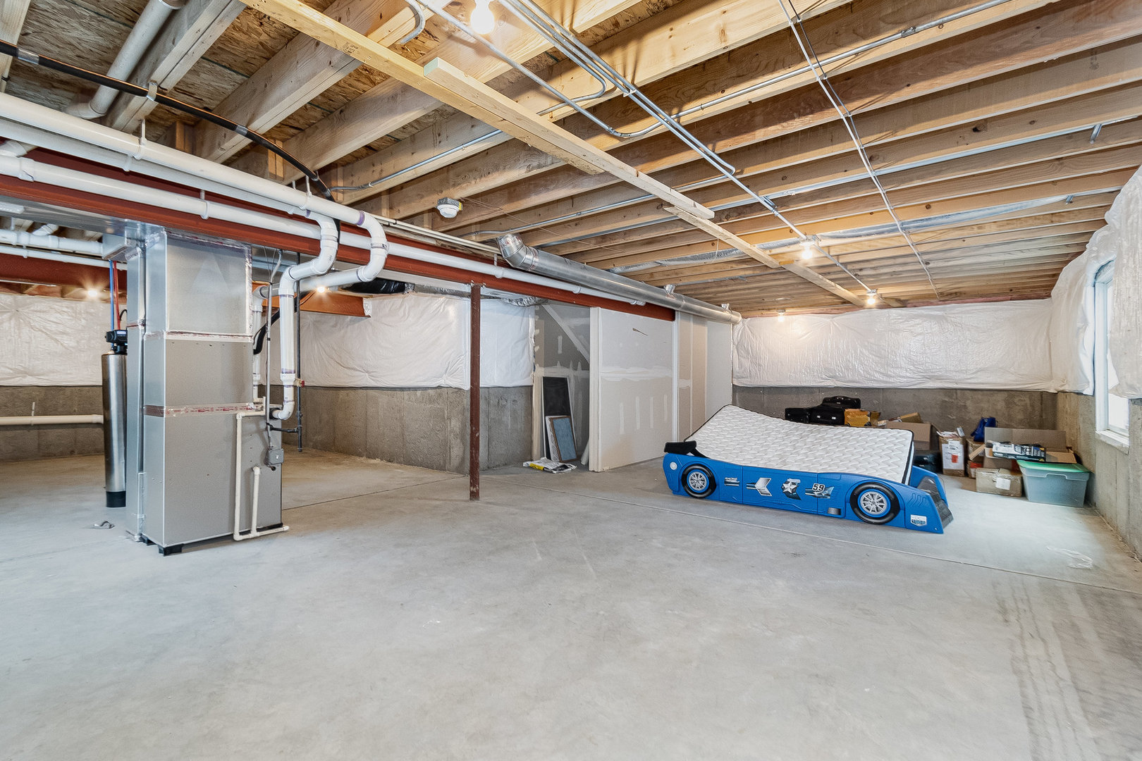 382 Hemlock Lane Oswego, IL 60543 - Photo 15 of 17 a view of empty room with wooden ceiling
