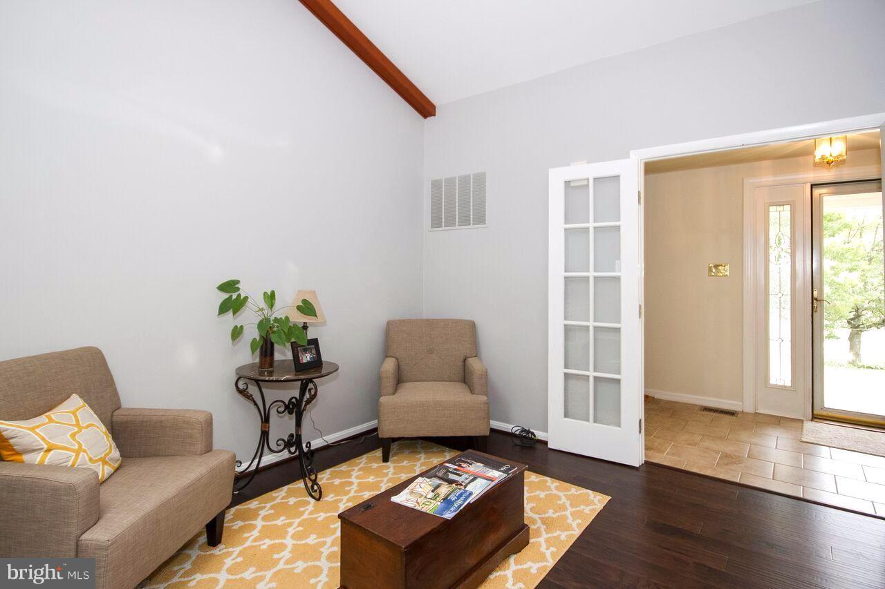 2215 Spring Lake Drive Lutherville-Timonium, MD 21093 - Photo 5 of 28 Breakfast area with french doors and wood floors