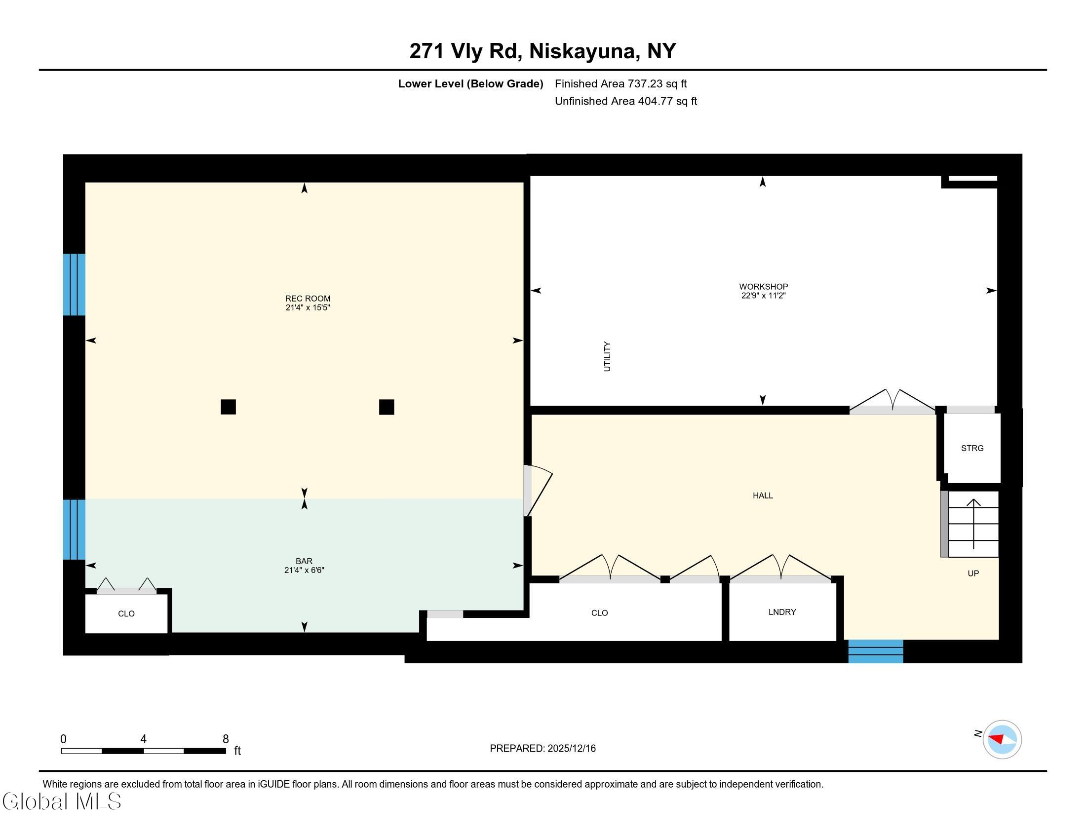 271 Vly Road Colonie, NY 12309 - Photo 38 of 38 Floor Plan: Lower Level