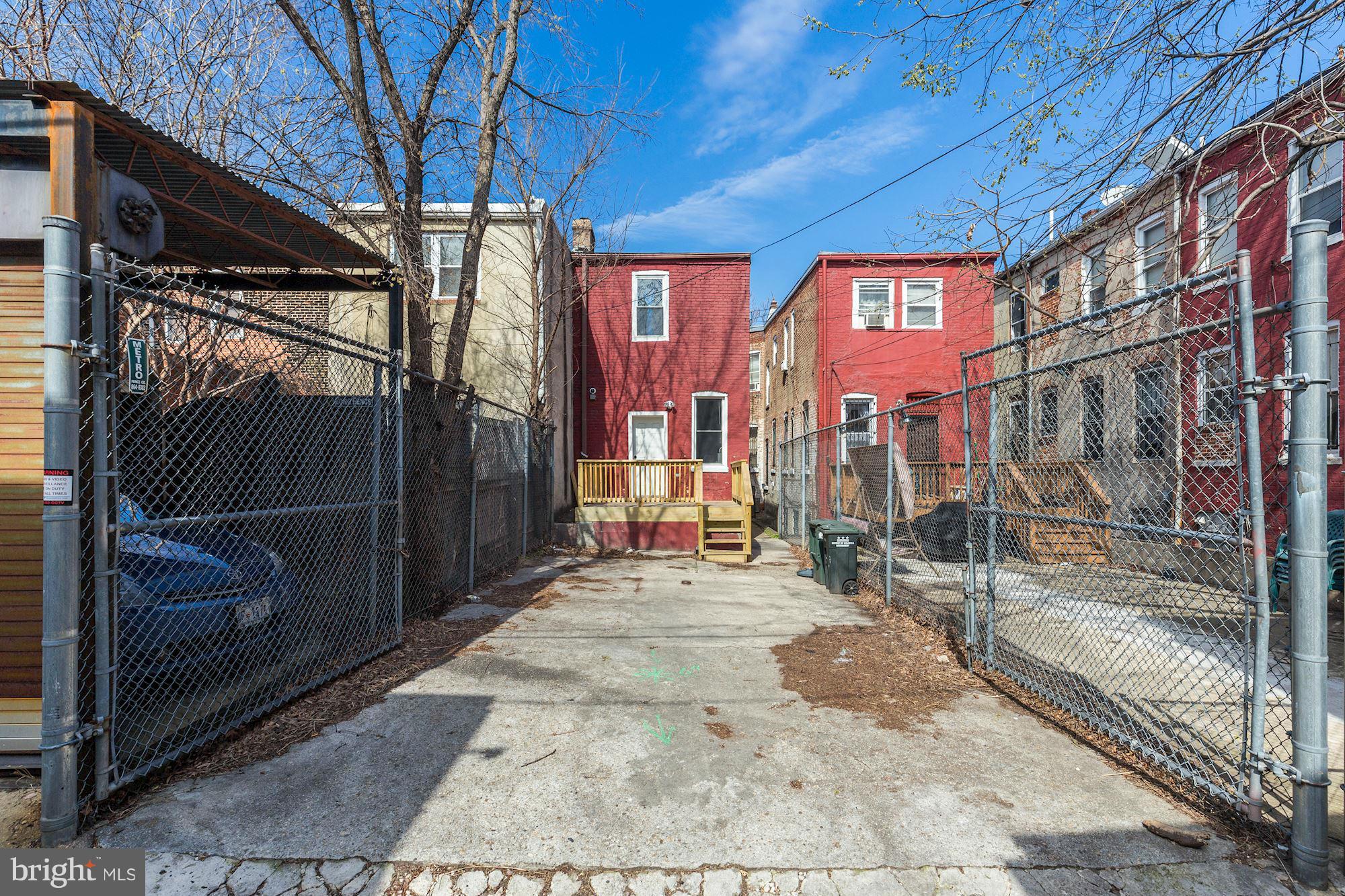 604 R Street Northwest Washington, DC 20001 - Photo 3 of 30 View from Alley