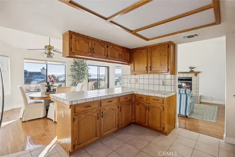 an aerial view of beach and ocean