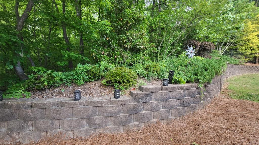 7035 Skylark Road Pfafftown, NC 27040 - Photo 38 of 47 Beautifully Landscaped Grounds with Extensive Established Plantings!