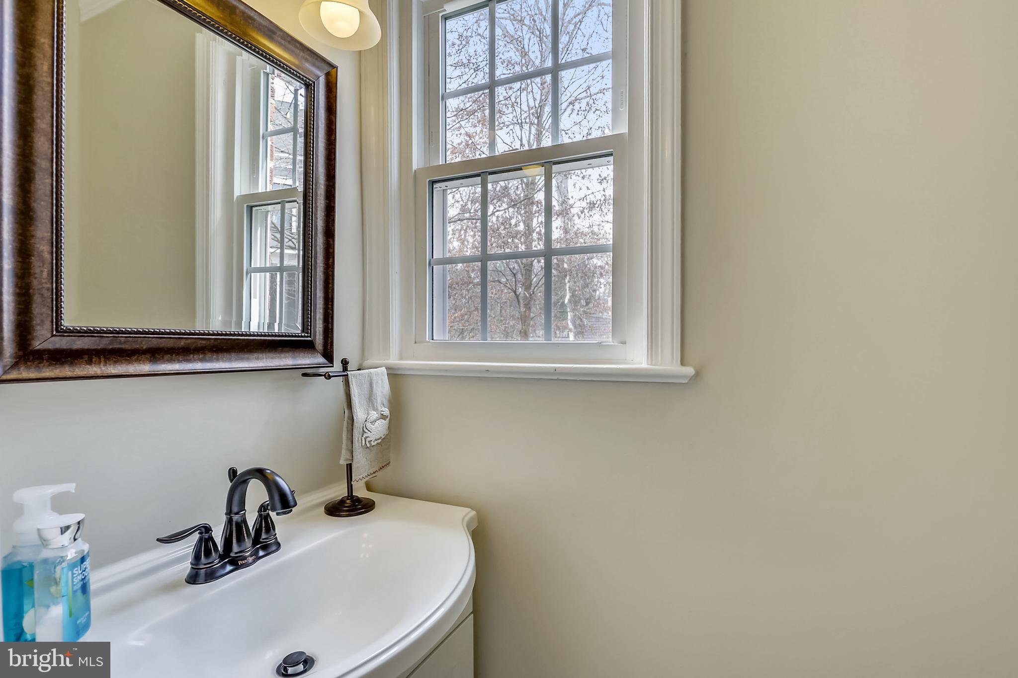8404 Rayburn Road Bethesda, MD 20817 - Photo 19 of 54 Main level renovated powder room
