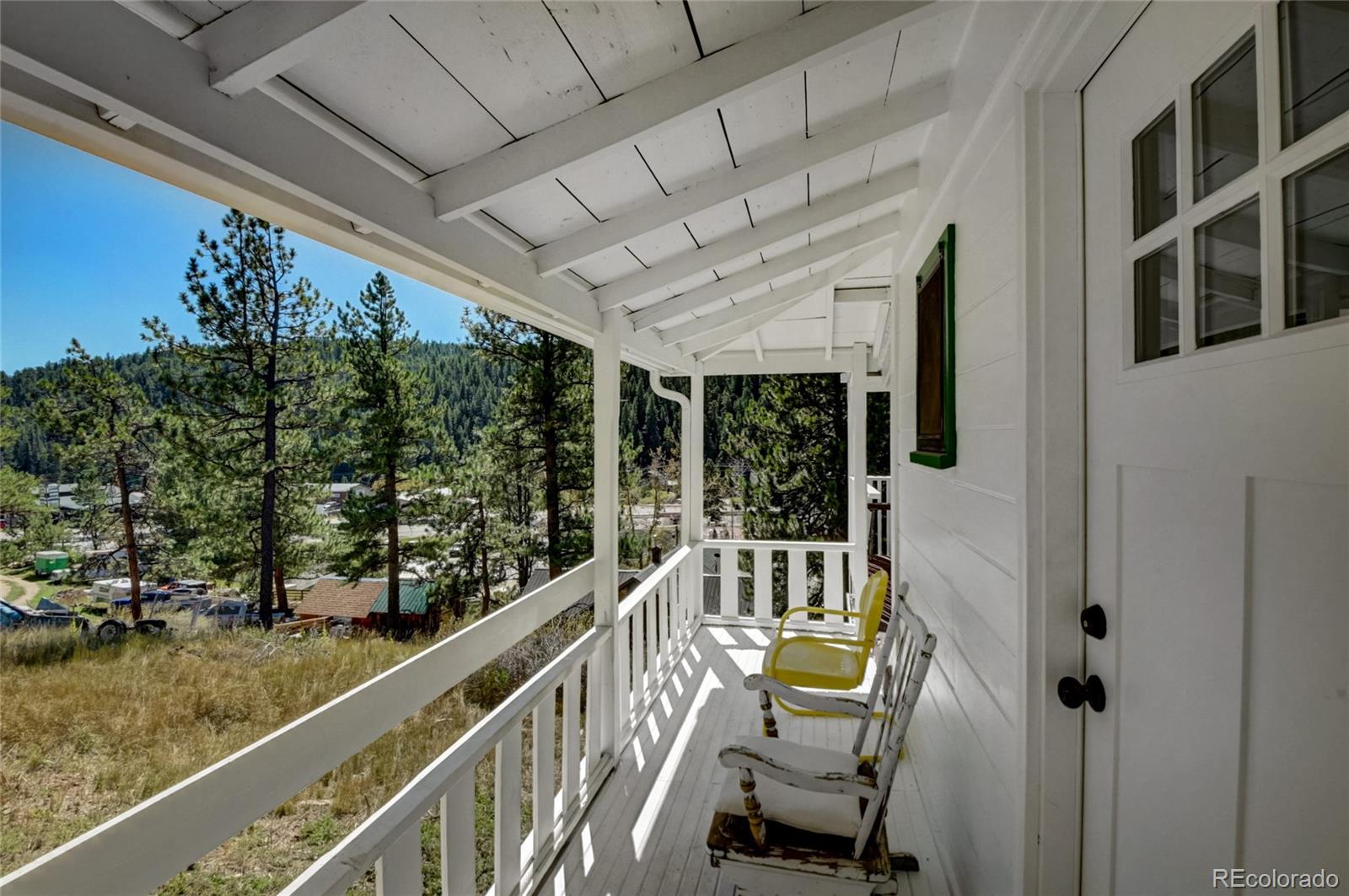101 Main Street Bailey, CO 80421 - Photo 20 of 22 a view of balcony with furniture