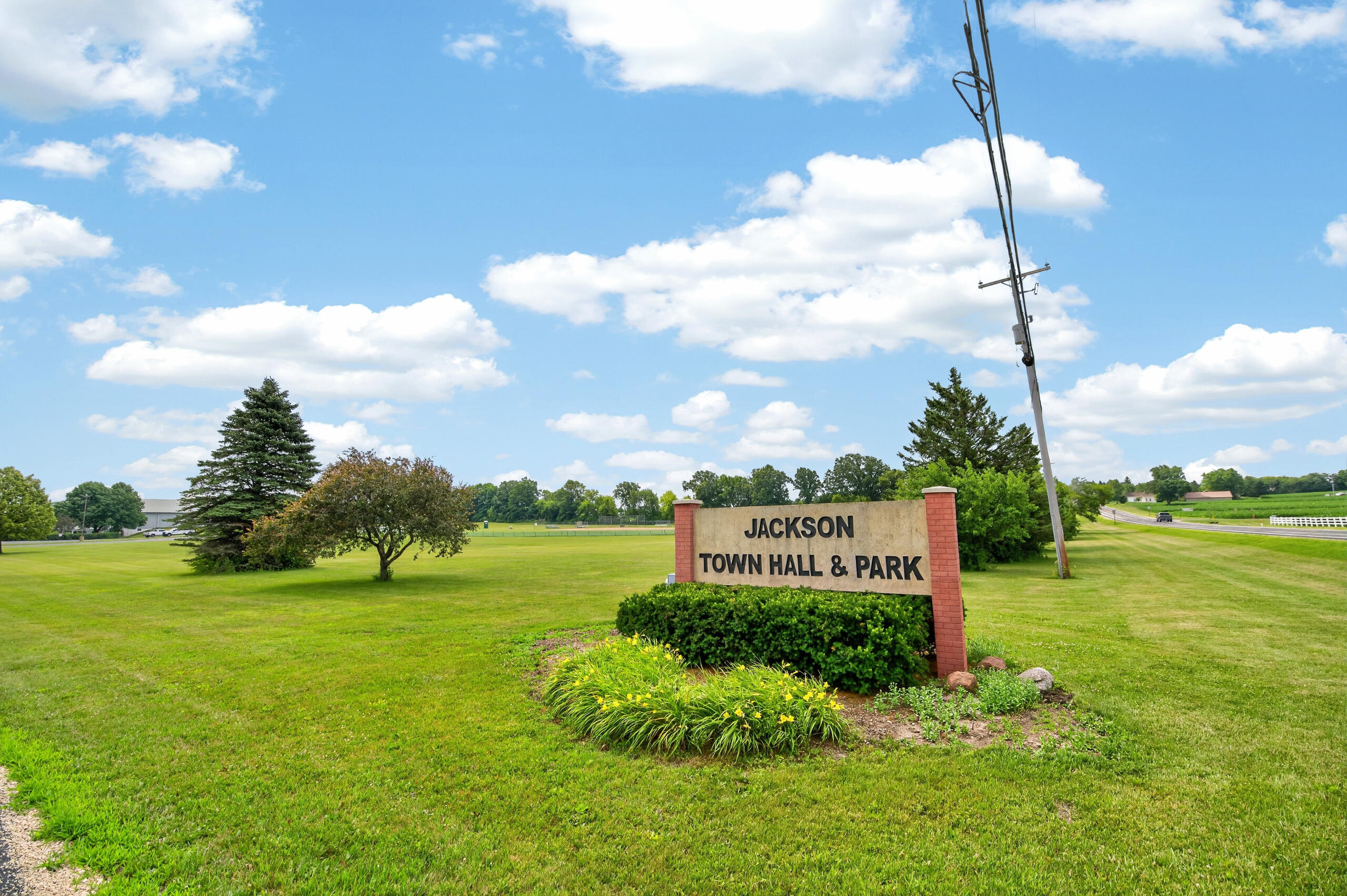 3174 Division Road Jackson, WI 53037 - Photo 3 of 47 Jackson Town Hall and Park