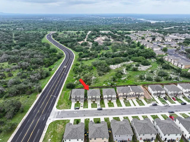 a view of a city from a balcony