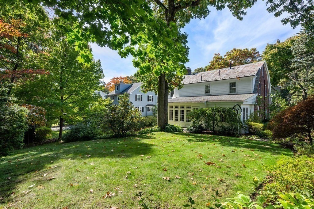 8 Whitney Road Newton, MA 02460 - Photo 21 of 25 a view of a house with a yard