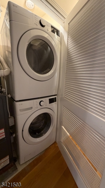 157 Lafayette Street, Unit 2 Newark, NJ 07105 - Photo 12 of 19 a utility room with dryer and washer