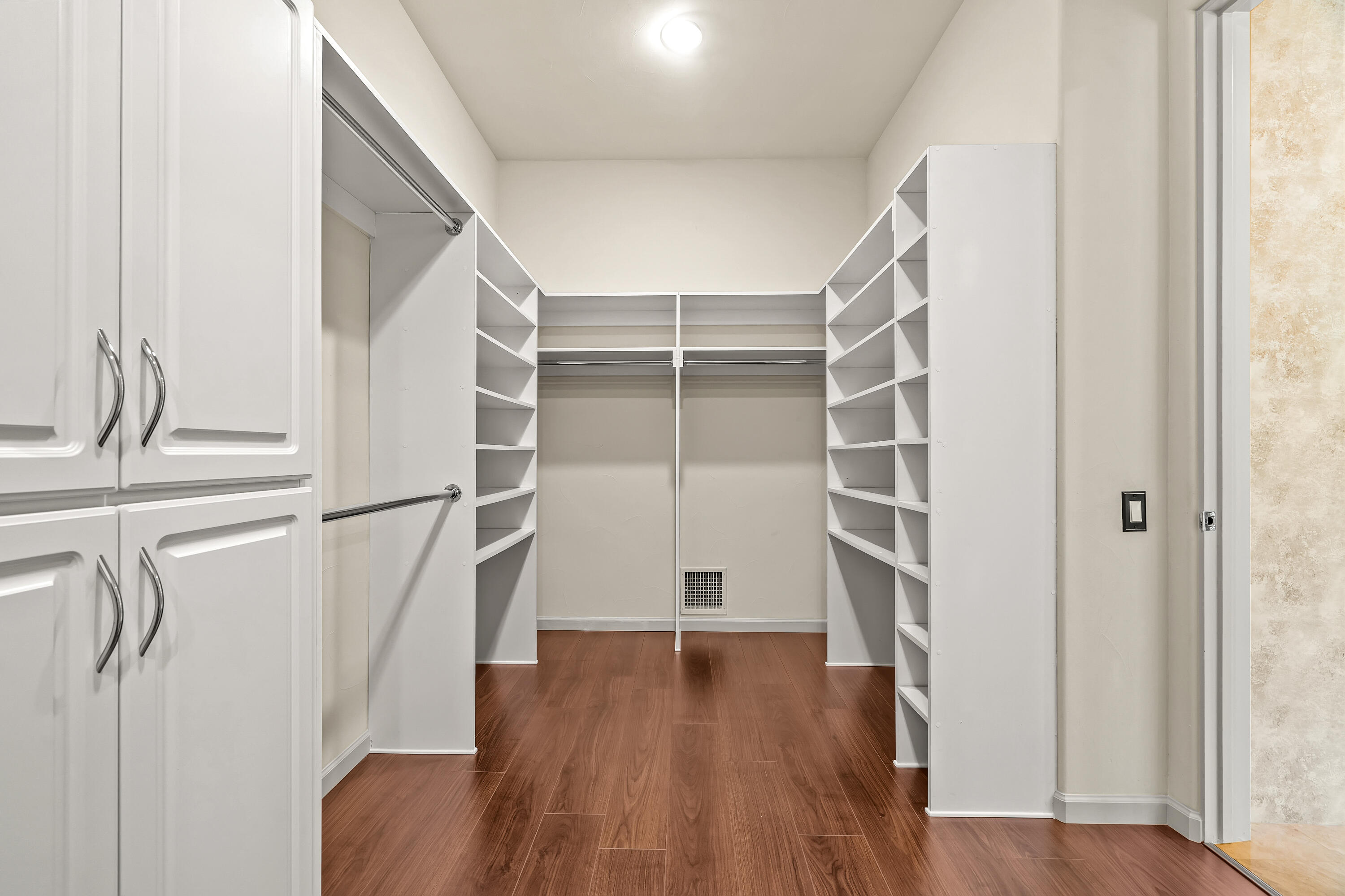 79200 Jack Rabbit Trail La Quinta, CA 92253 - Photo 55 of 76 a view of walk in closet with wooden floor