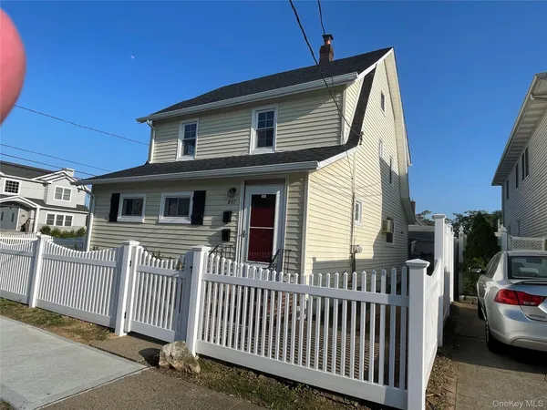 a view of a house with a deck