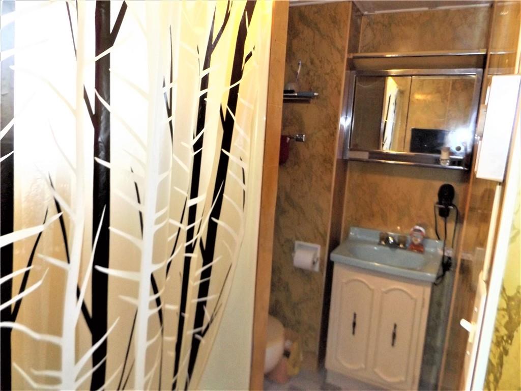 438 Cottage Road Smock, PA 15480 - Photo 7 of 17 a bathroom with a sink a mirror and shower