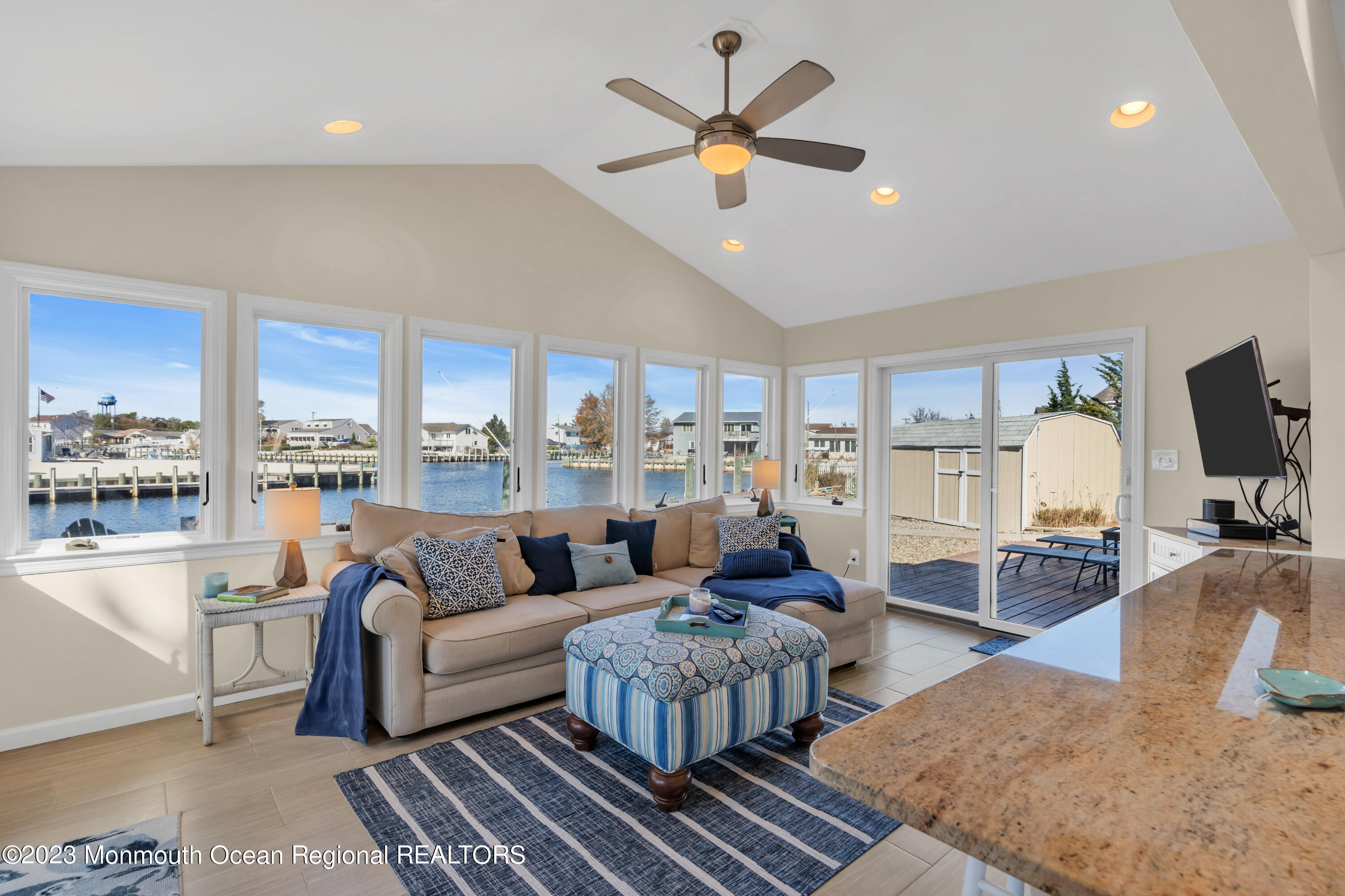 119 Caldwell Road Barnegat, NJ 08005 - Photo 1 of 51 a living room with furniture kitchen view and a large window