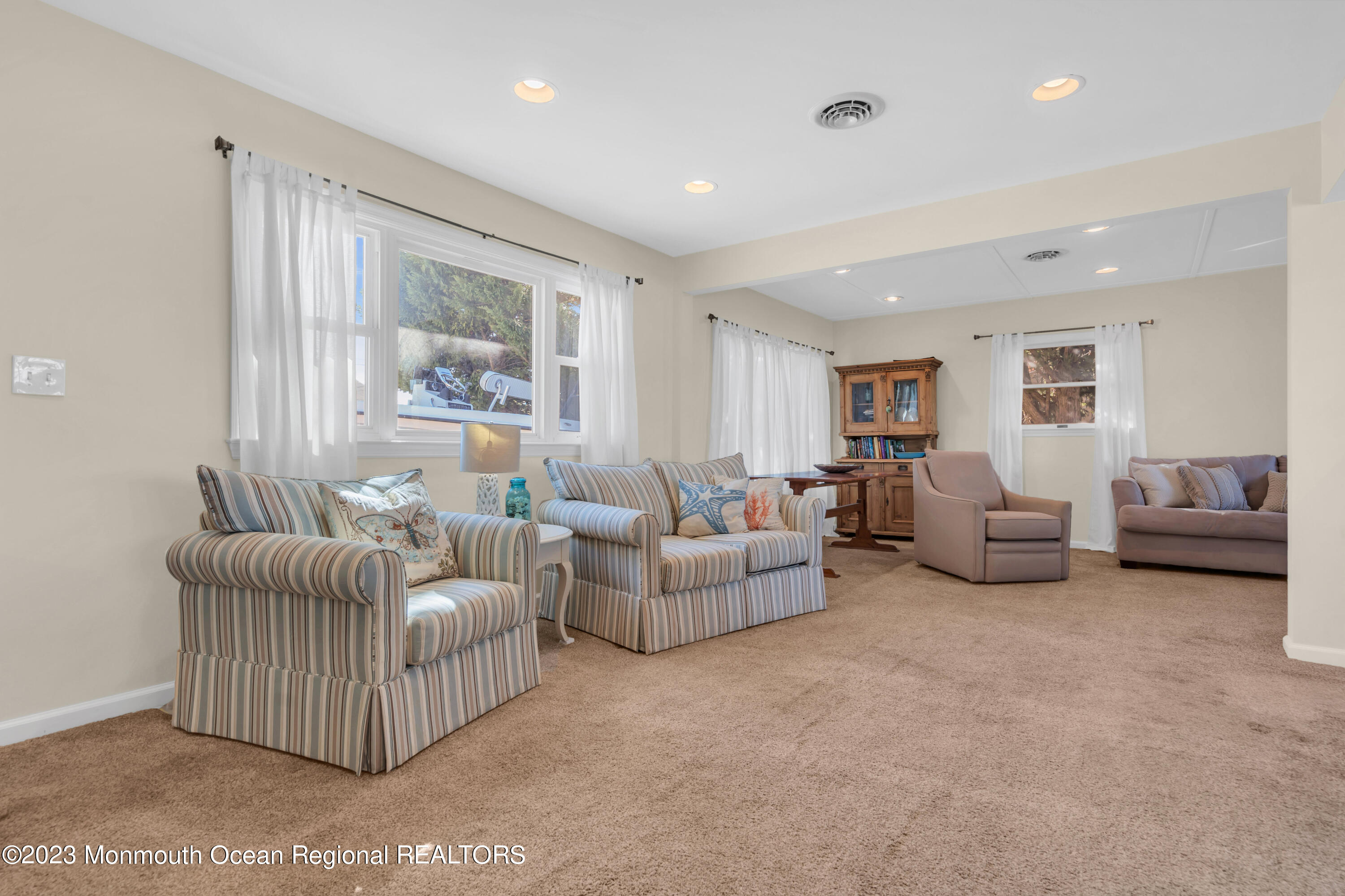 119 Caldwell Road Barnegat, NJ 08005 - Photo 18 of 51 a living room with furniture and a large window