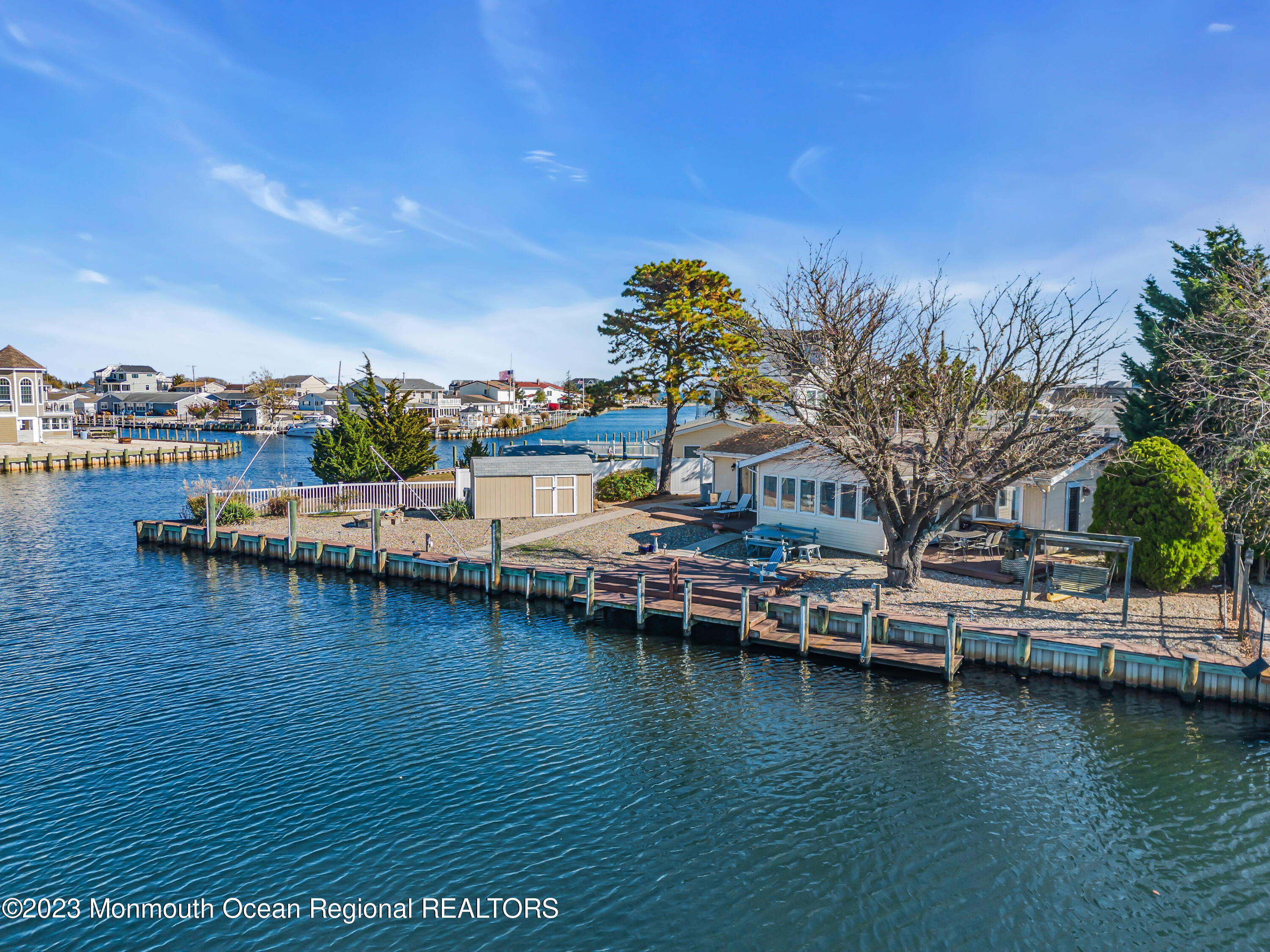 119 Caldwell Road Barnegat, NJ 08005 - Photo 44 of 51 a view of a lake with houses
