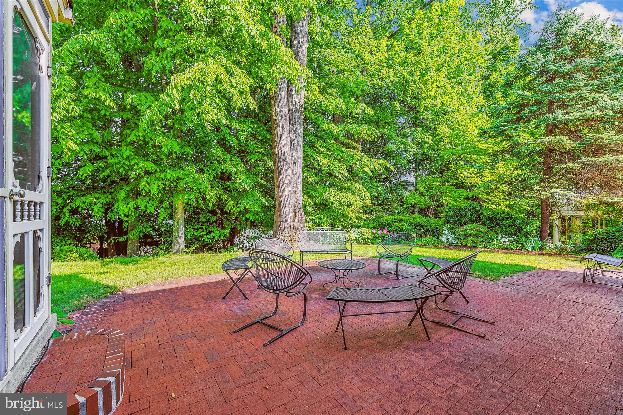 6324 Lenox Road Bethesda, MD 20817 - Photo 39 of 40 Spacious Terrace with brick pathway to the front