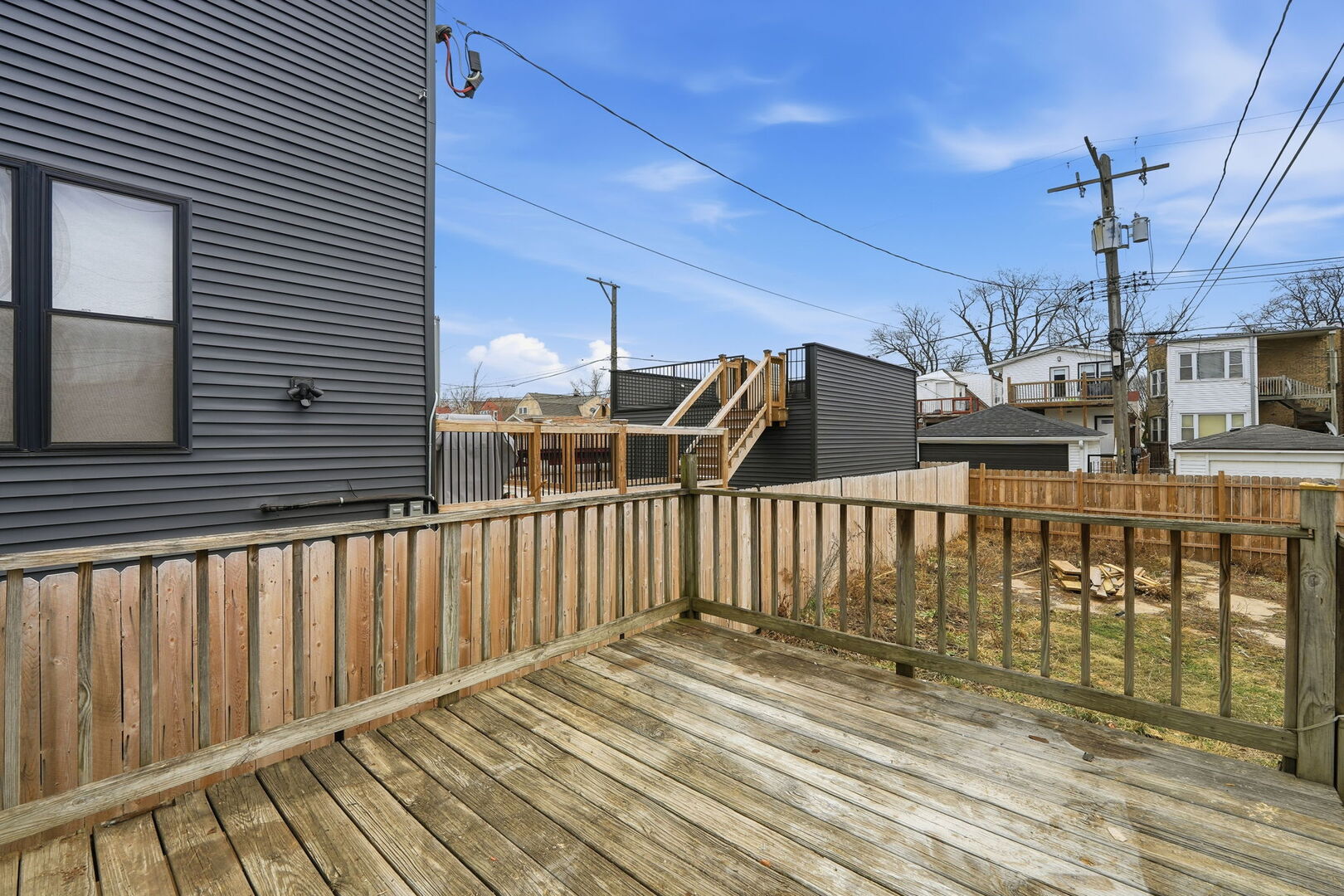 1217 North Harding Avenue Chicago, IL 60651 - Photo 39 of 45 a view of a balcony with furniture