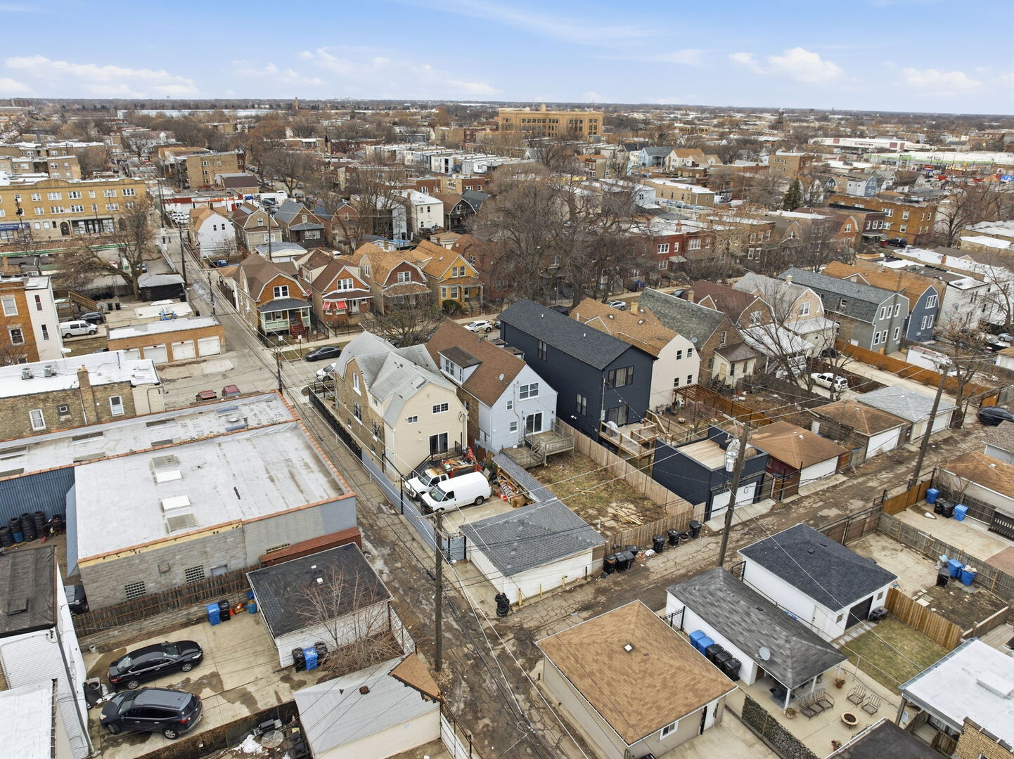 1217 North Harding Avenue Chicago, IL 60651 - Photo 44 of 45 an aerial view of a city