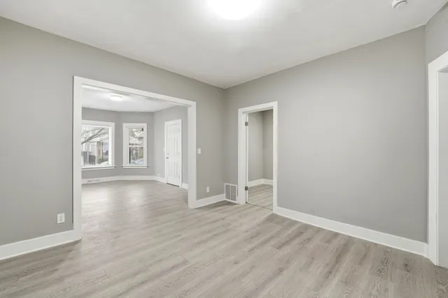 a view of livingroom with hardwood