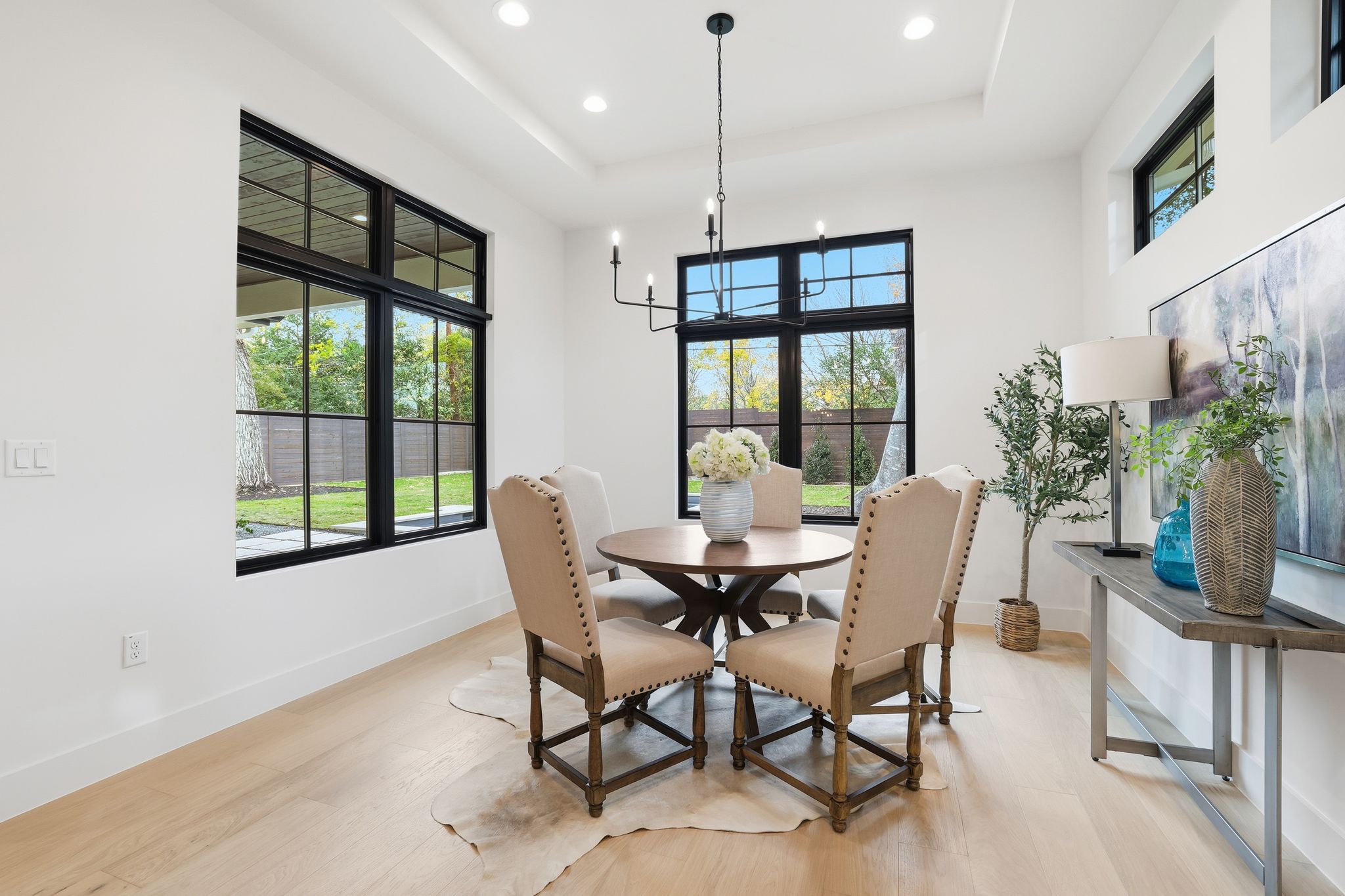 2908 Stoneway Drive Austin, TX 78757 - Photo 13 of 35 a view of a dining room with furniture window and outside view
