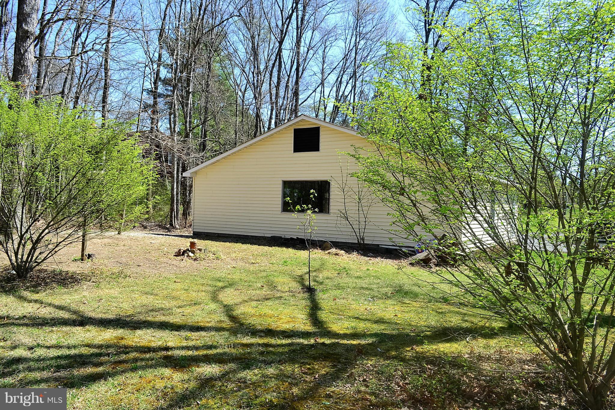 7610 Pindell School Road Fulton, MD 20759 - Photo 29 of 30 Back View of Garage with Large Window