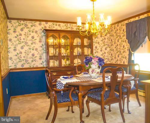 7610 Pindell School Road Fulton, MD 20759 - Photo 9 of 30 Dining Room with Neutral Carpeting