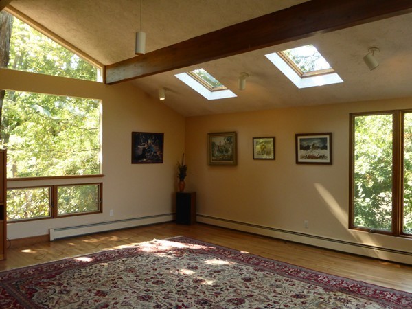 425 Taylor Road Stow, MA 01775 - Photo 16 of 28 a view of an empty room and window