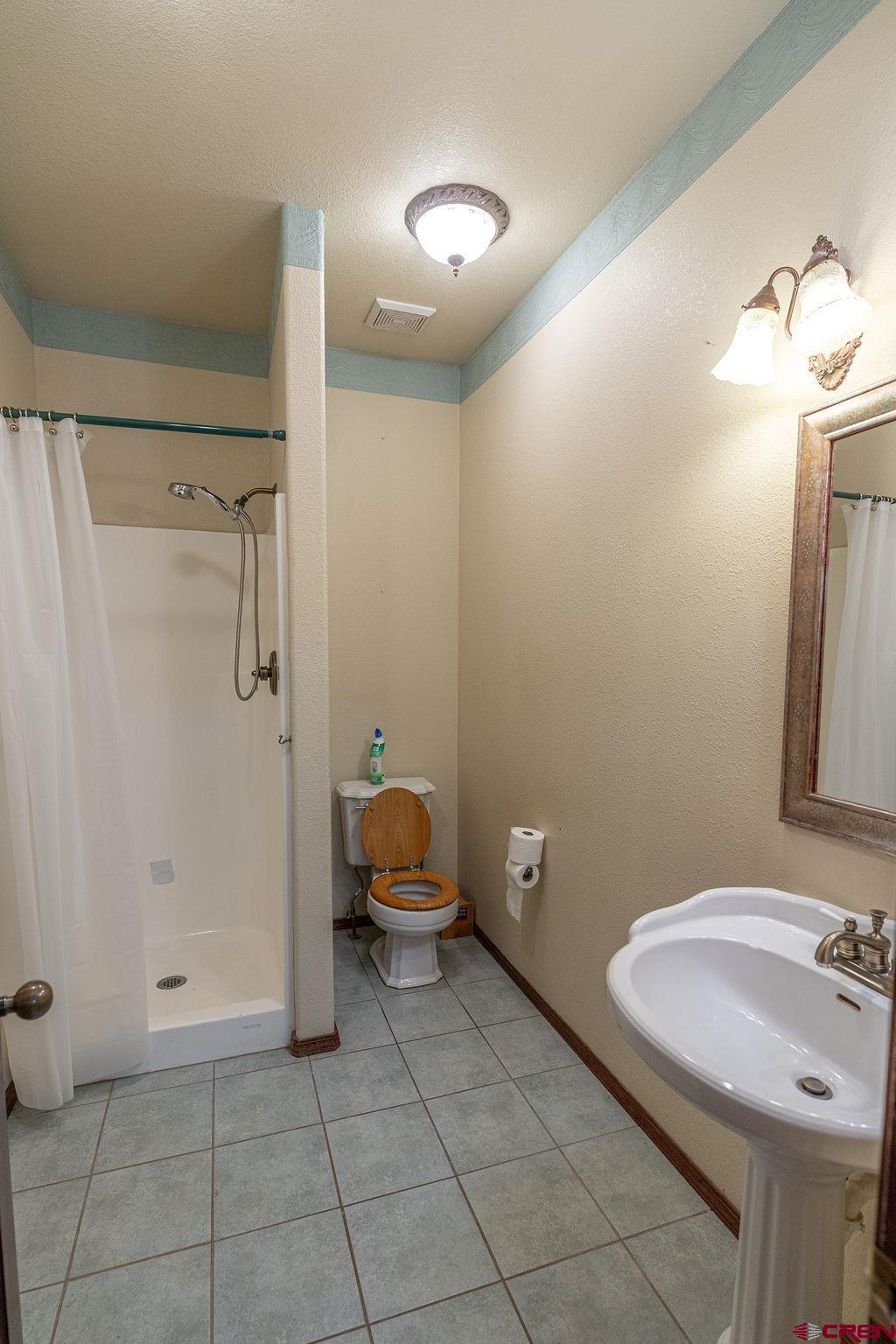19 Pine Cone Circle Bayfield, CO 81122 - Photo 21 of 31 a bathroom with a sink a toilet and shower