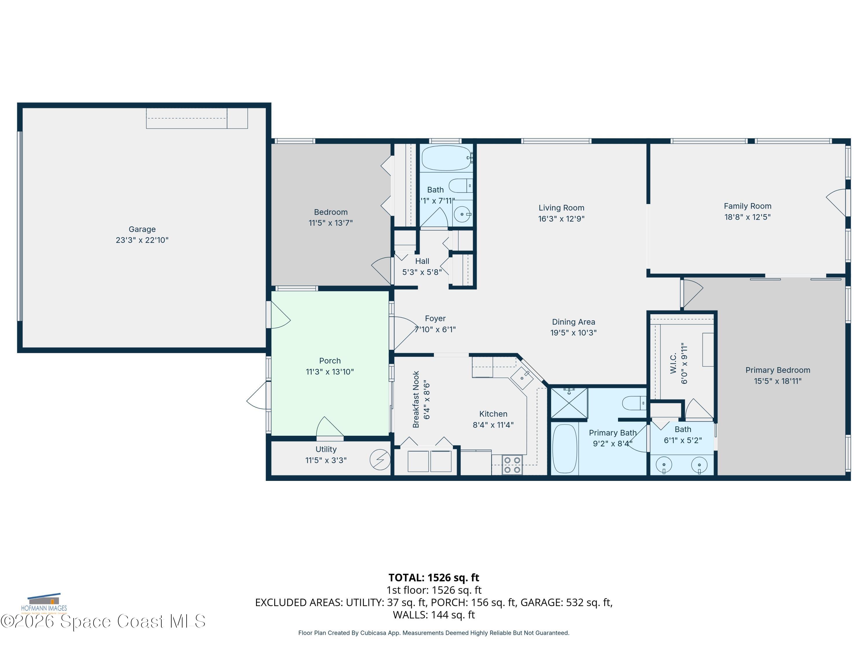 826 Ridge Lake Drive Melbourne, FL 32940 - Photo 42 of 43 43_826 Ridge Lake Dr_floor plan