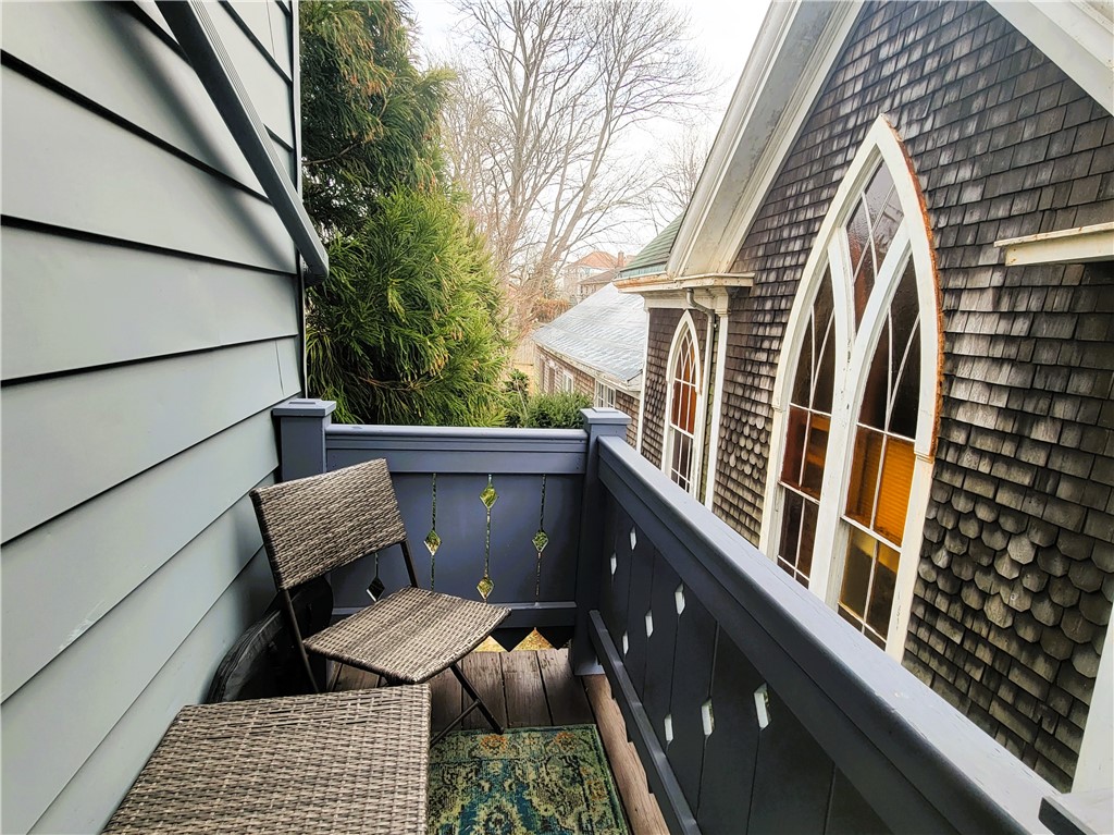 22 Annandale Road, Unit 2 Newport, RI 02840 - Photo 1 of 21 A private balcony retreat, just off the kitchen.