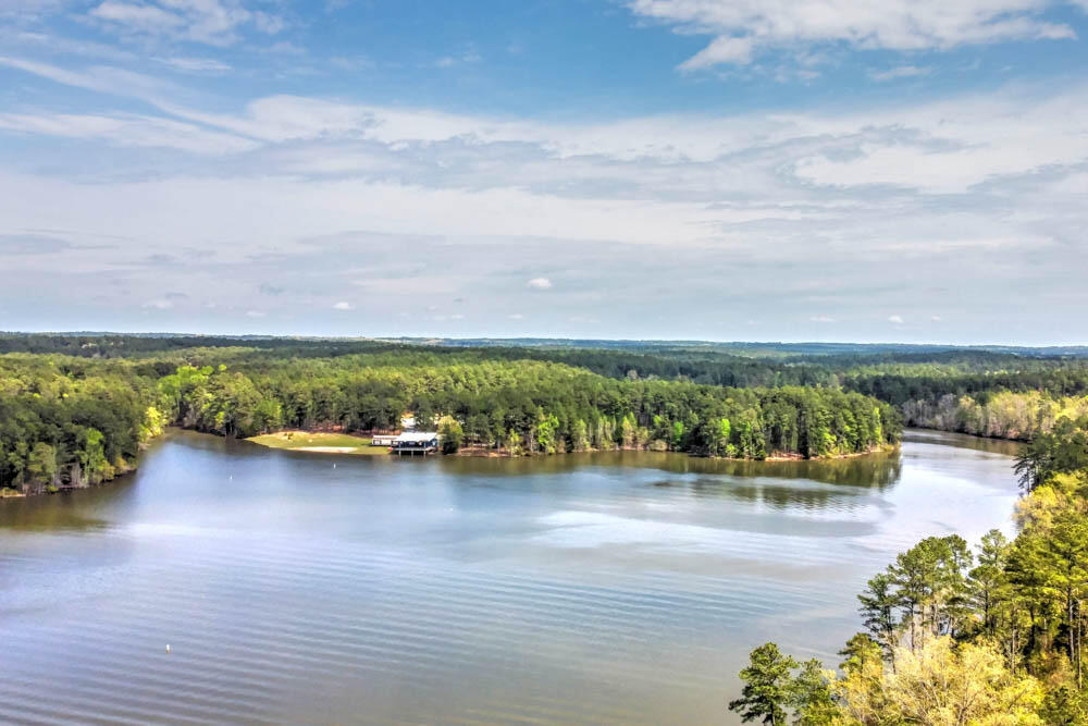 205 Tranquility Lane McCormick, SC 29835 - Photo 13 of 14 Aerial View of Lake!