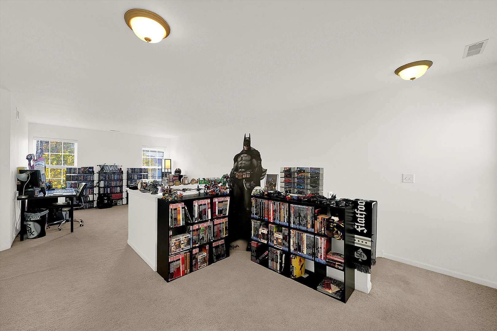 1956 West Cobblestone Road Romeoville, IL 60446 - Photo 13 of 14 a bedroom with furniture and a book shelf