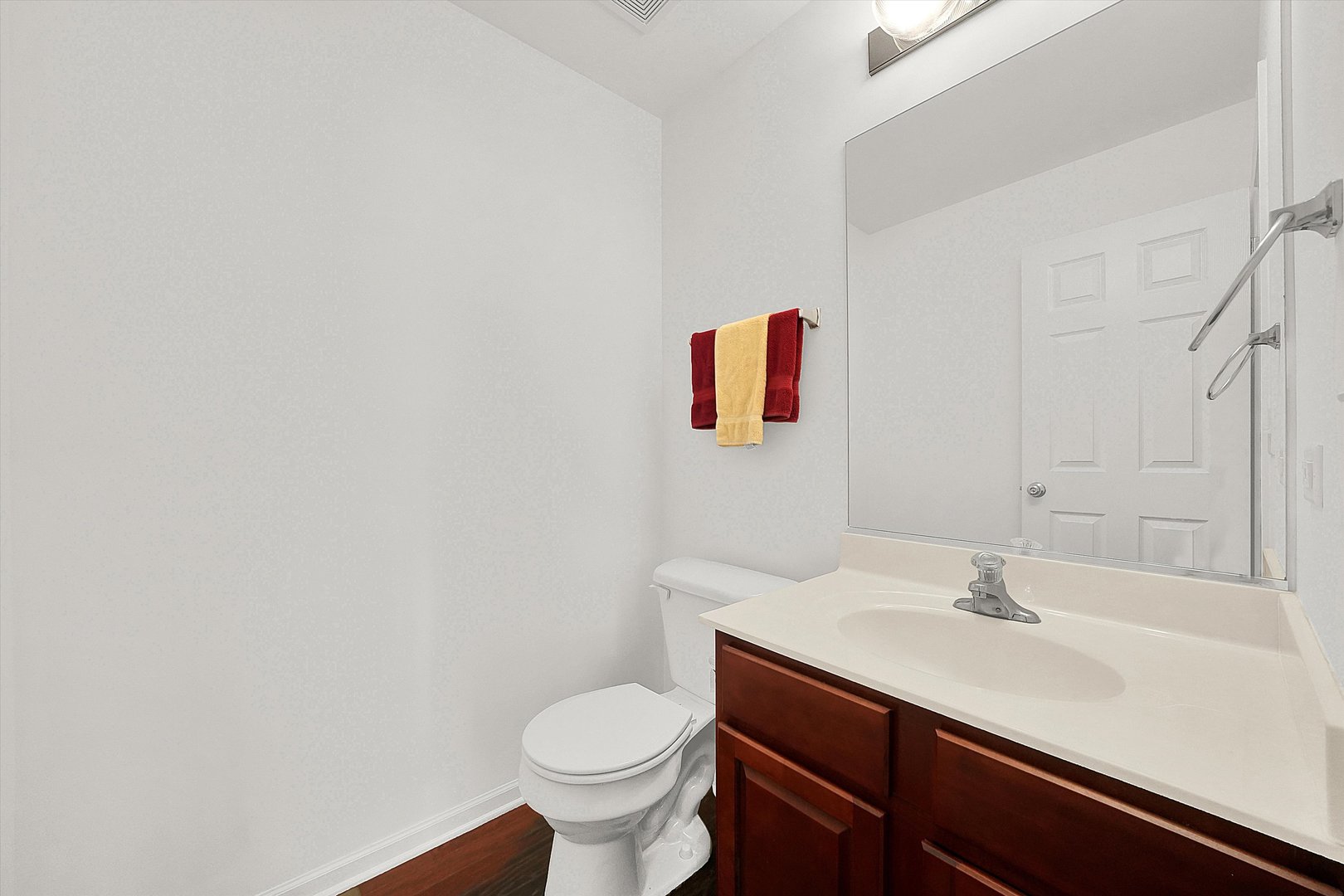 1956 West Cobblestone Road Romeoville, IL 60446 - Photo 7 of 14 a bathroom with a sink and a toilet