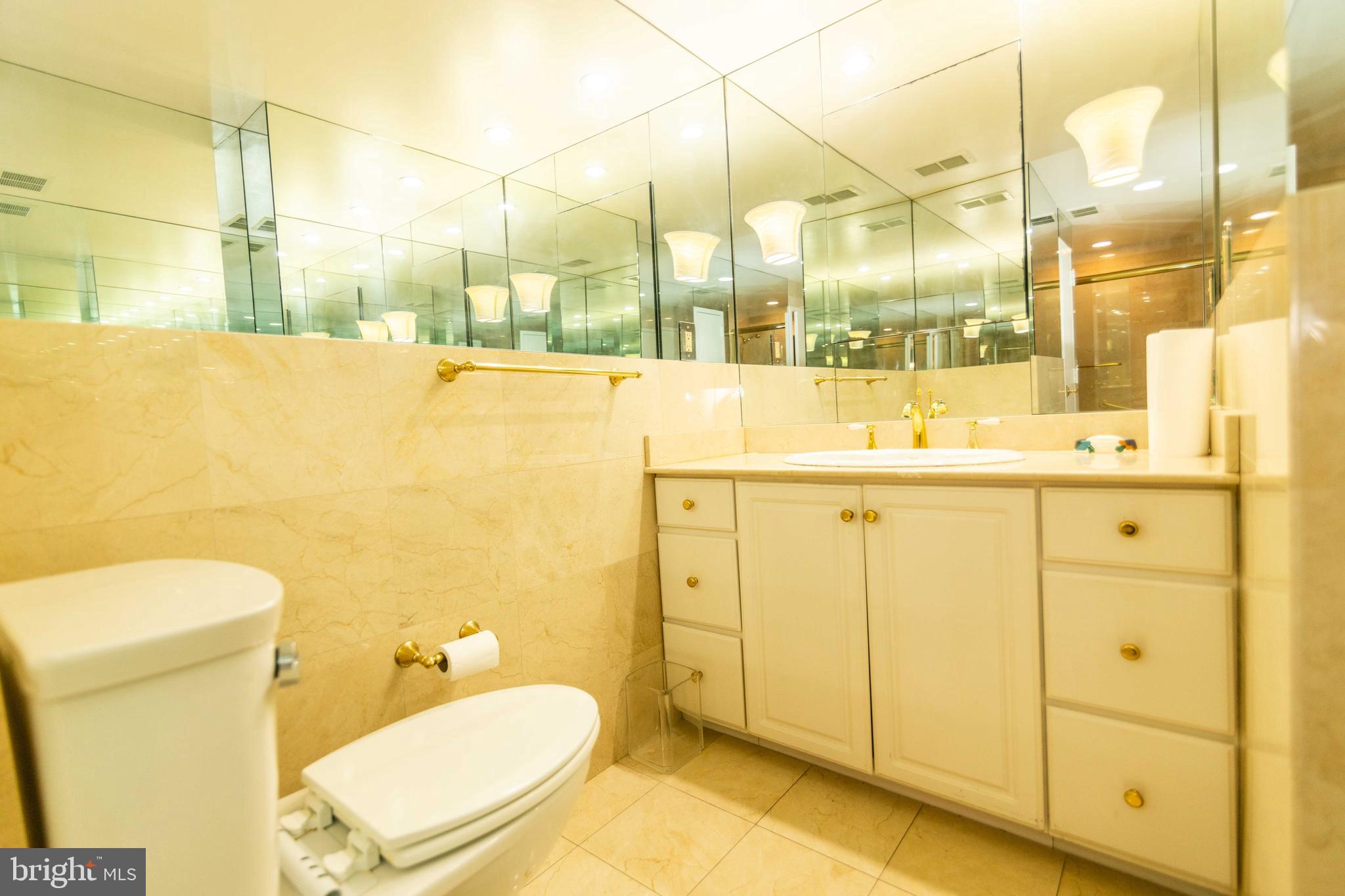 191 Presidential Boulevard, Unit R721722 Bala Cynwyd, PA 19004 - Photo 31 of 37 Hall Bath with Marble Tile