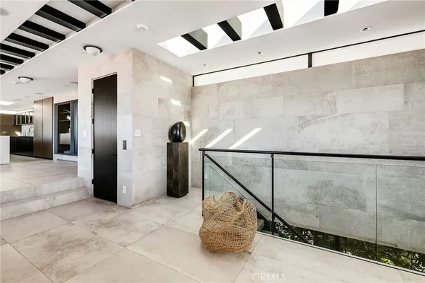 a dining room with furniture and a table