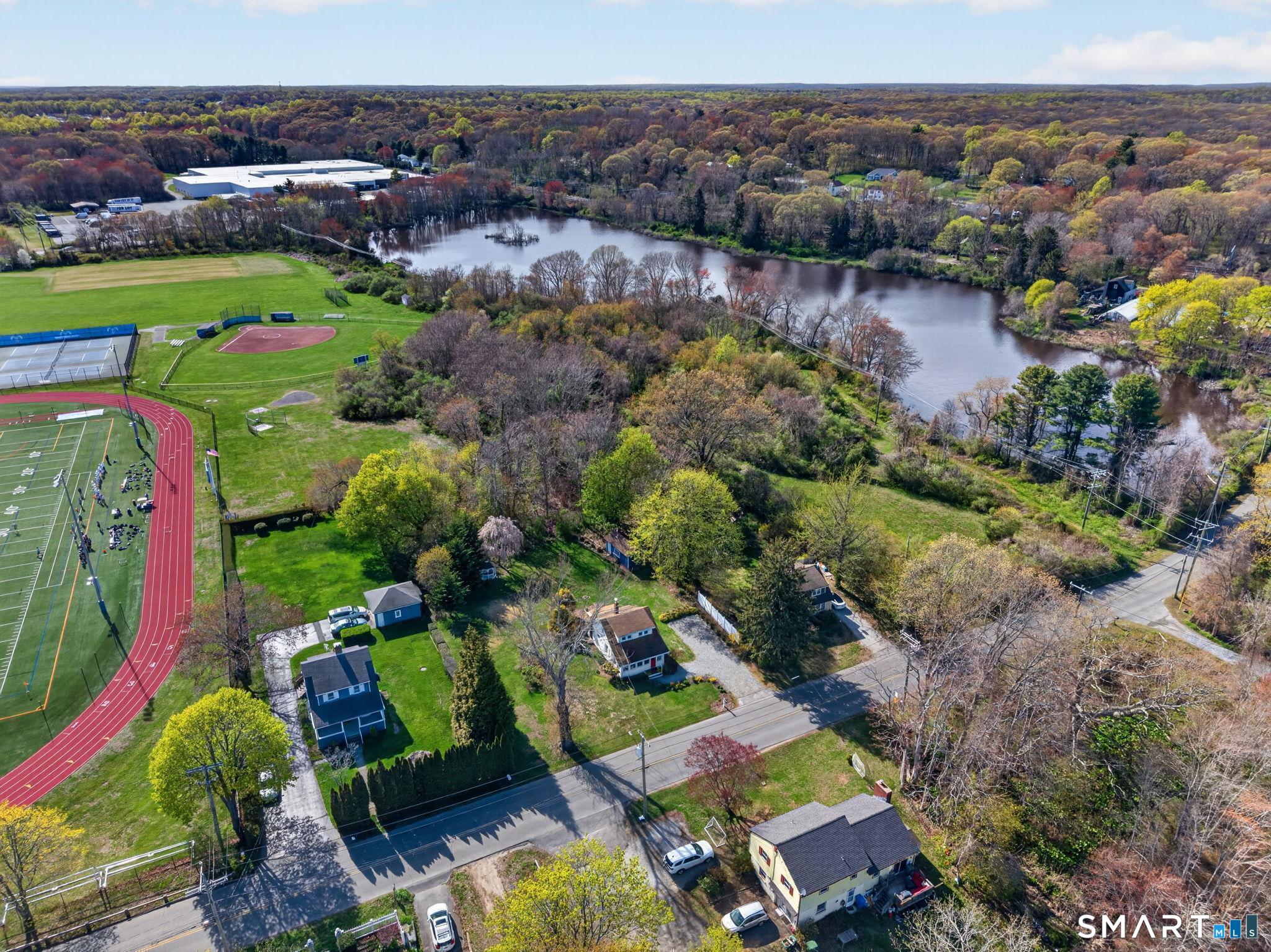 61 Ingham Hill Road Old Saybrook, CT 06475 - Photo 31 of 32 an aerial view of multiple house