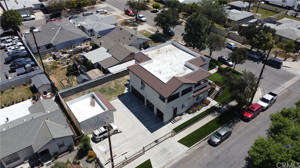 3419 Gregory Avenue Fullerton, CA 92833 - Photo 5 of 8 an aerial view of a house with a yard