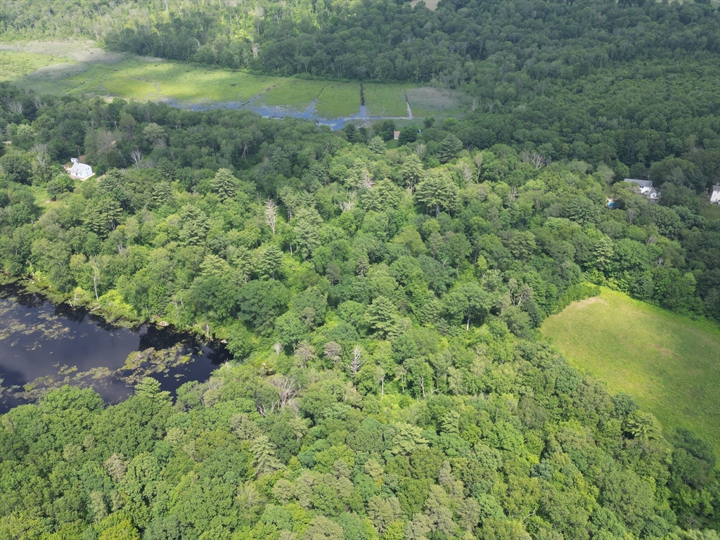 0 Town Farm Road Warren, MA 01083 - Photo 17 of 28 a view of a lush green forest with a lake and trees