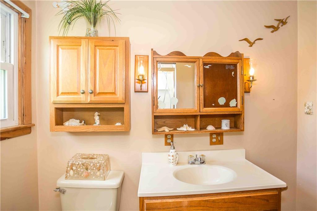 50 Ellenberger Road Indiana, PA 15701 - Photo 13 of 34 a bathroom with a sink and a mirror