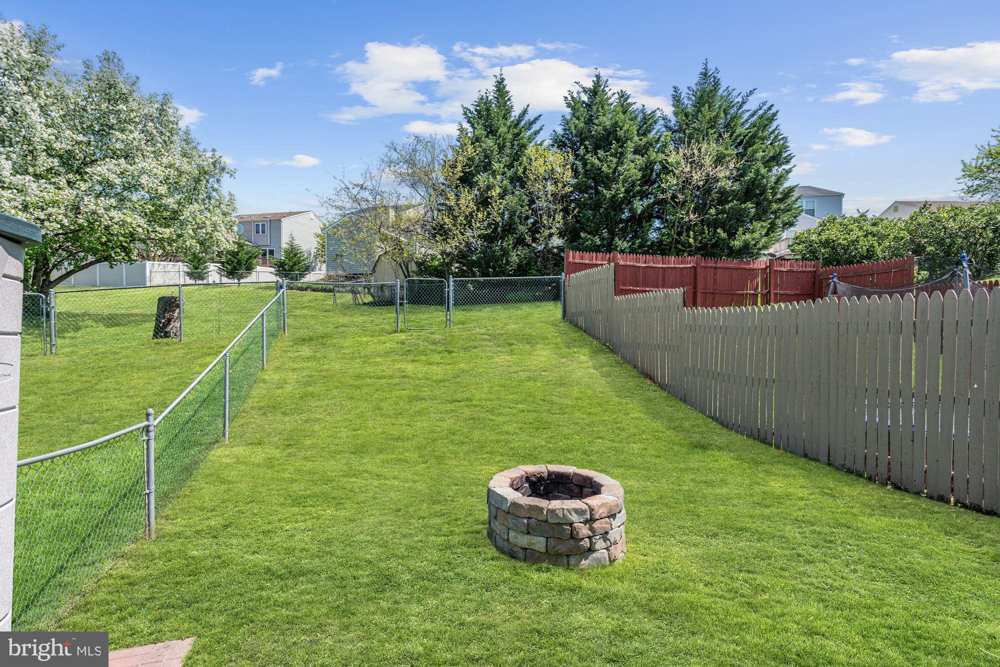 2031 Putnam Road Halethorpe, MD 21227 - Photo 20 of 25 Fenced Backyard | Firepit