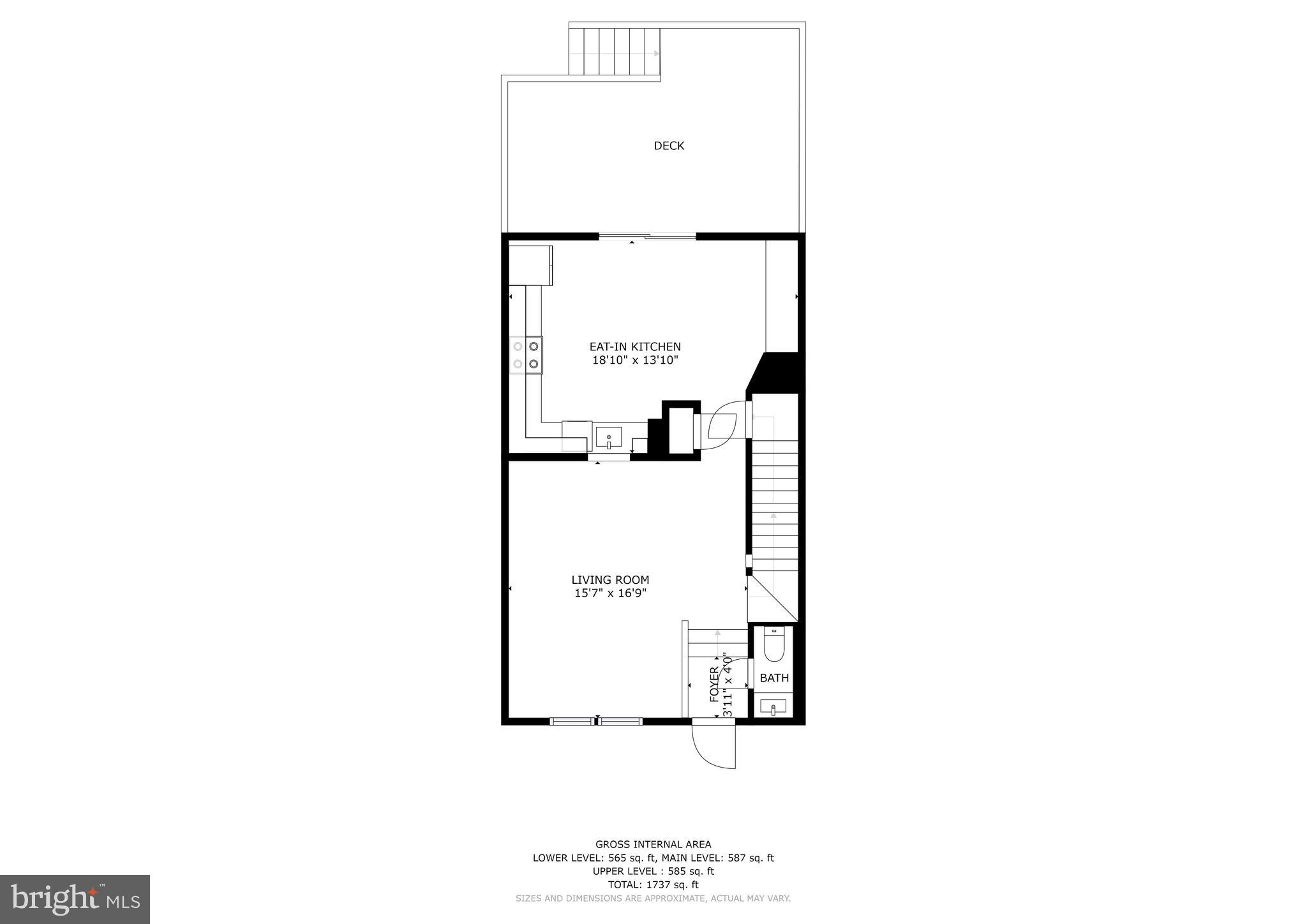 2031 Putnam Road Halethorpe, MD 21227 - Photo 22 of 25 Floor Plan