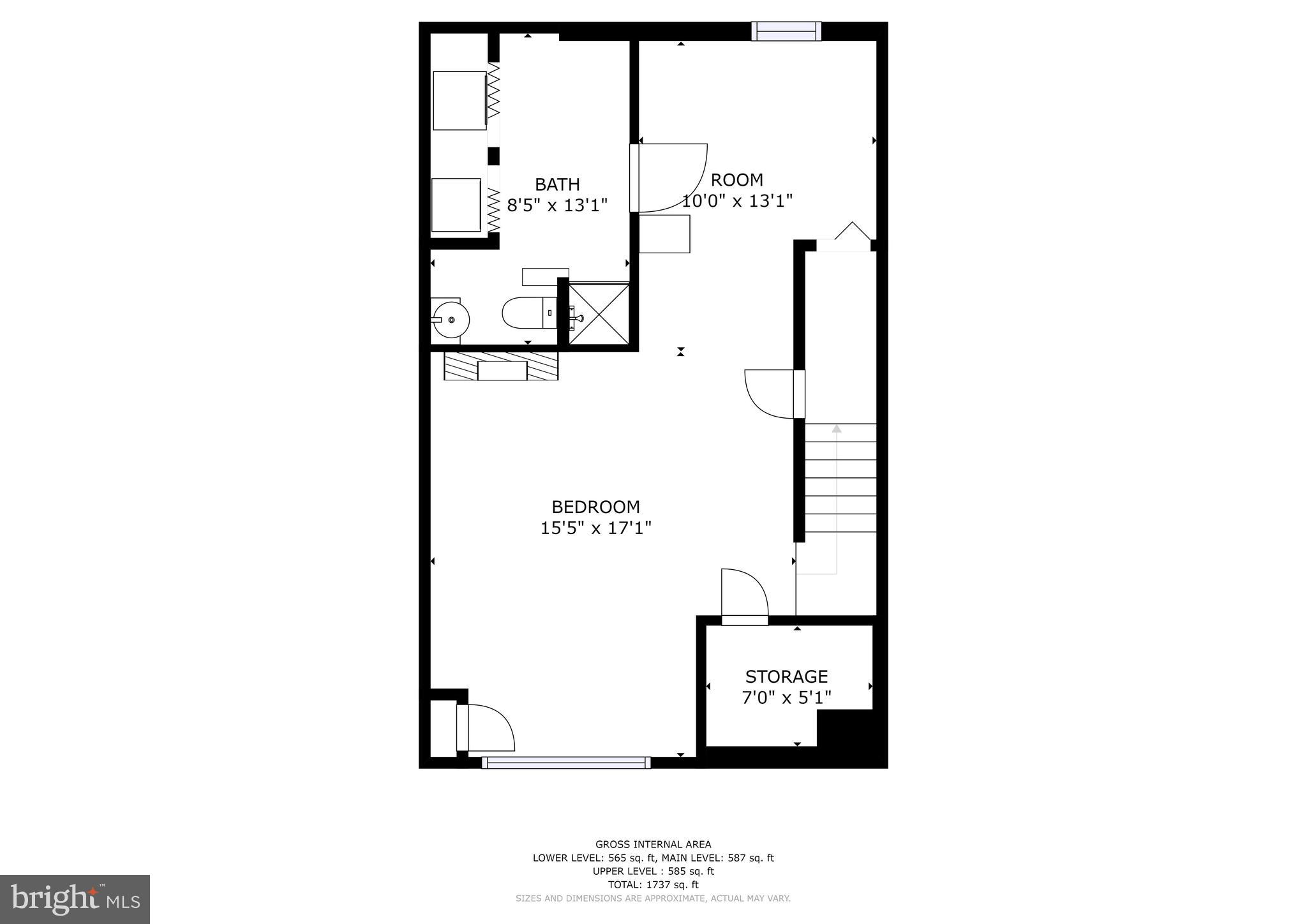 2031 Putnam Road Halethorpe, MD 21227 - Photo 24 of 25 Floor Plan