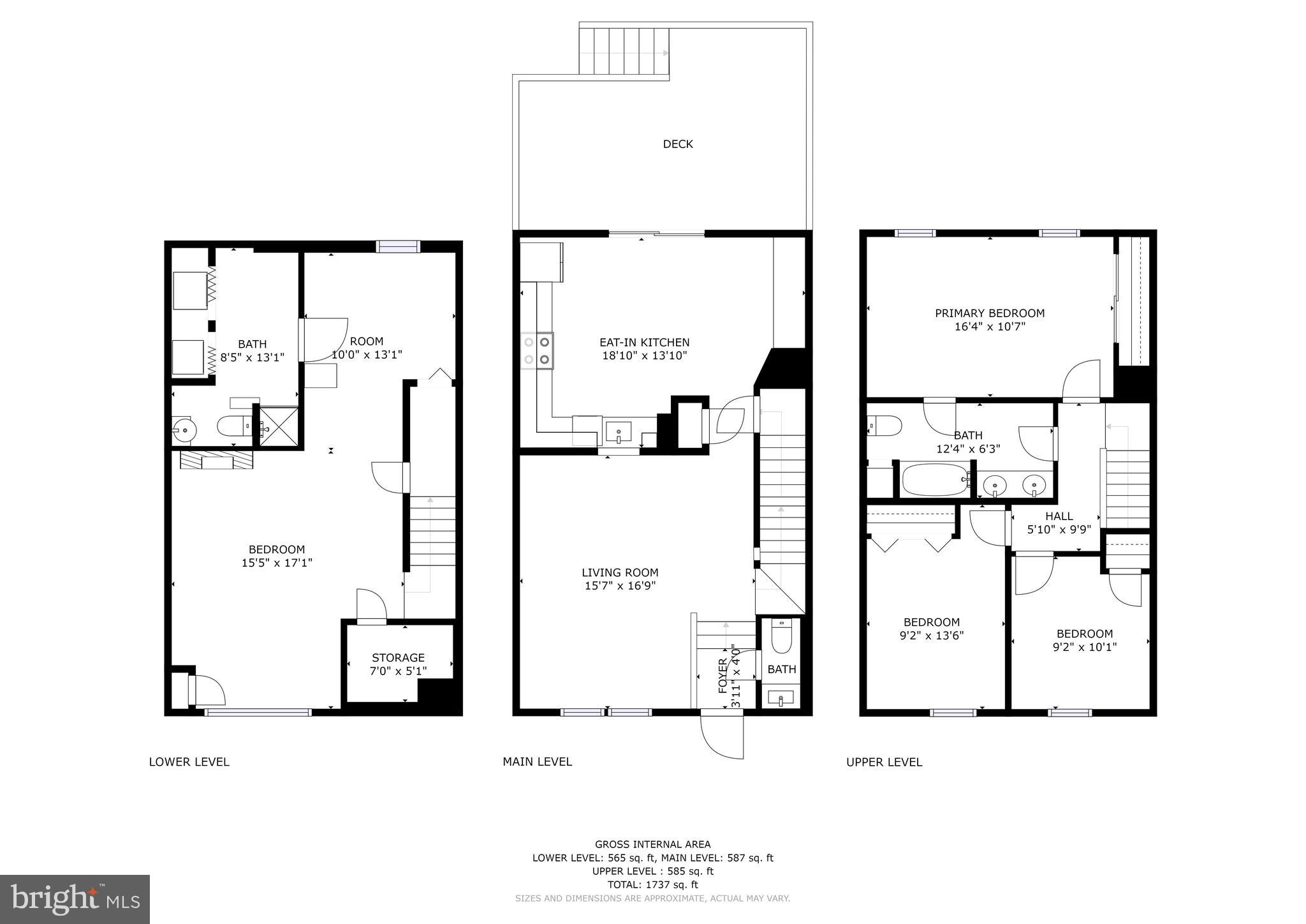 2031 Putnam Road Halethorpe, MD 21227 - Photo 25 of 25 Floor Plan