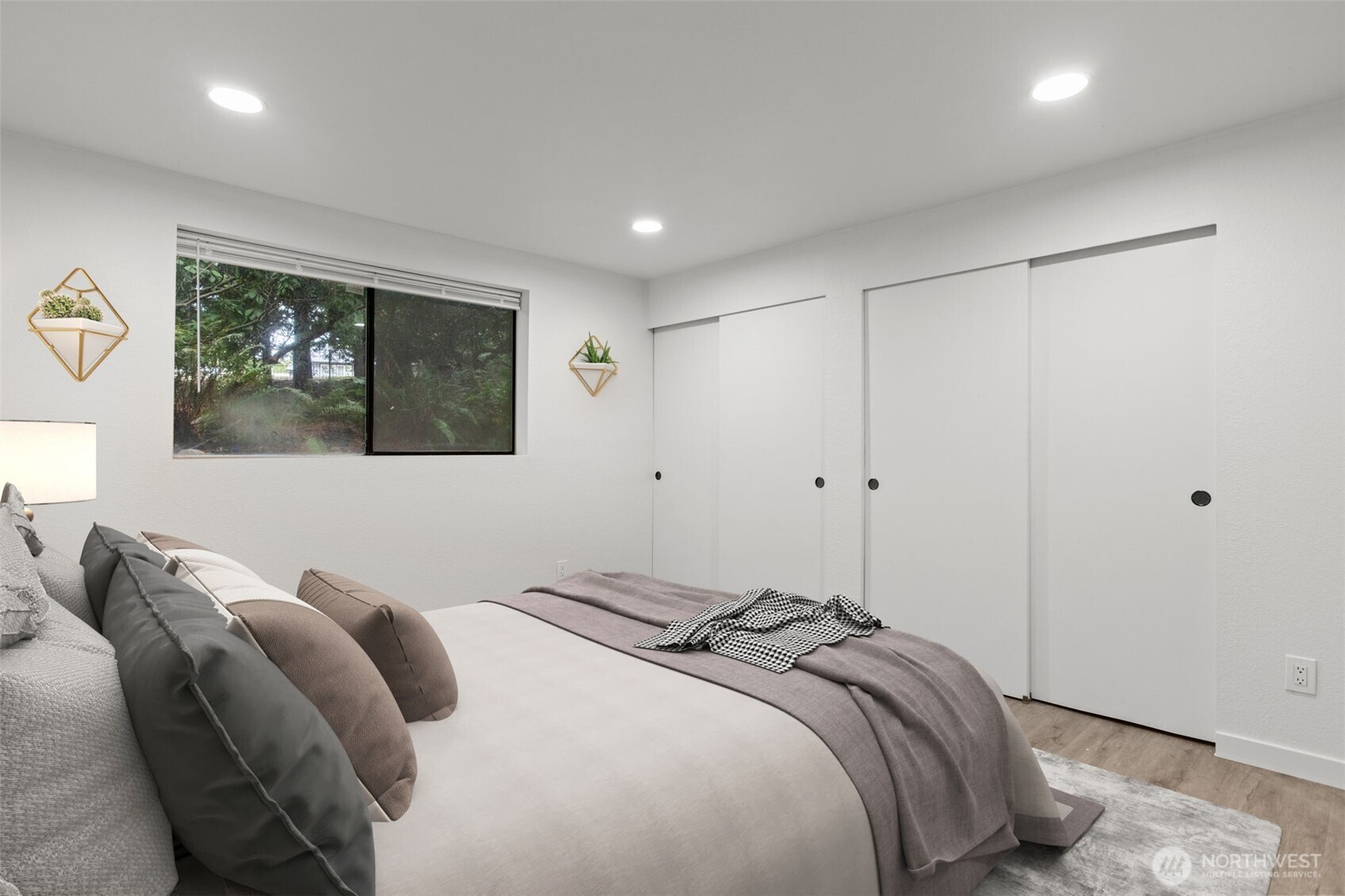 138 Southwest 116th Street, Unit G15 Seattle, WA 98146 - Photo 11 of 21 a bedroom with bed and a window