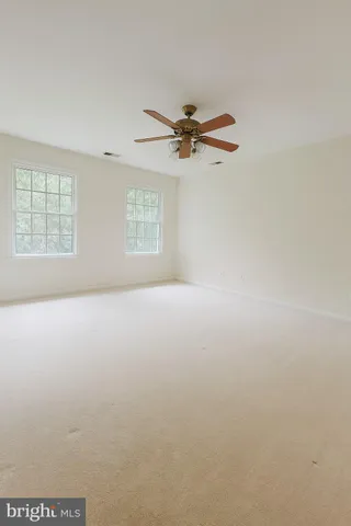 a view of empty room