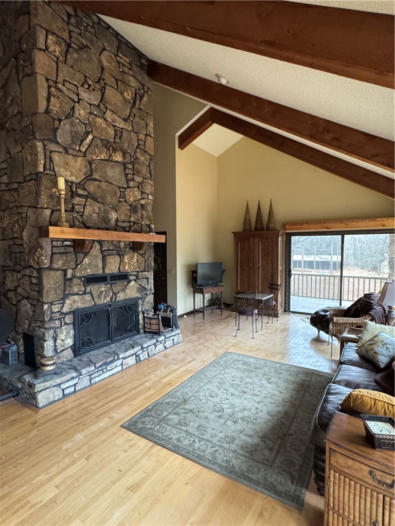 9643 Erbie Cutoff Road South Harrison, AR 72601 - Photo 3 of 41 soaring wood fireplace