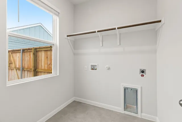 a view of backyard with large tree